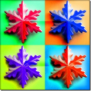 4 snowflackes